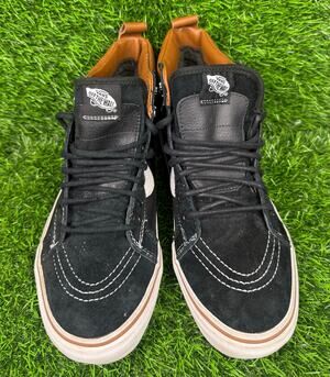 Vans Asher Deluxe Shoes Mens 11 Black Summer Canvas Slip On Sneakers Skater Vans Men main image 3